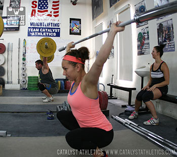Greg Snatch, Alyssa OHS - Olympic Weightlifting, strength, conditioning, fitness, nutrition - Catalyst Athletics
