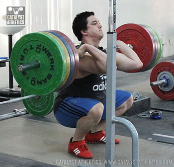 Steve Front Squat - Olympic Weightlifting, strength, conditioning, fitness, nutrition - Catalyst Athletics