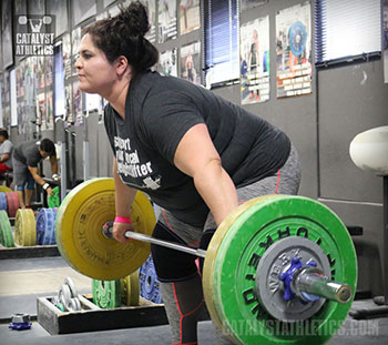 Tamara Snatch Pull - Olympic Weightlifting, strength, conditioning, fitness, nutrition - Catalyst Athletics
