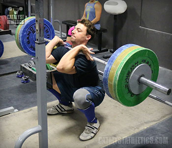 Dion Front Squat - Olympic Weightlifting, strength, conditioning, fitness, nutrition - Catalyst Athletics