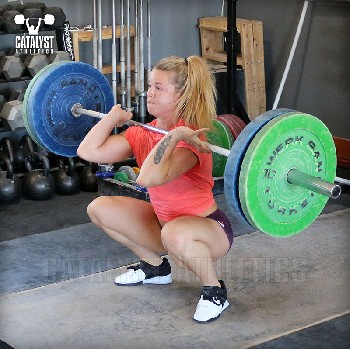 Carly clean - Olympic Weightlifting, strength, conditioning, fitness, nutrition - Catalyst Athletics