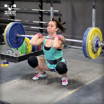 Alyssa clean - Olympic Weightlifting, strength, conditioning, fitness, nutrition - Catalyst Athletics