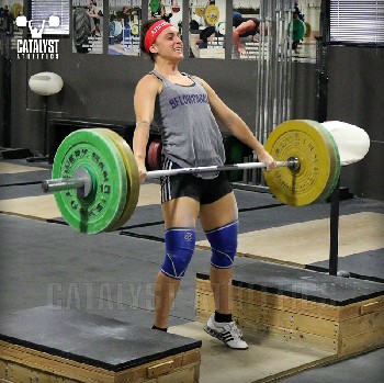 Sam block snatch - Olympic Weightlifting, strength, conditioning, fitness, nutrition - Catalyst Athletics
