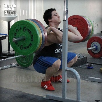 Steve front squat - Olympic Weightlifting, strength, conditioning, fitness, nutrition - Catalyst Athletics