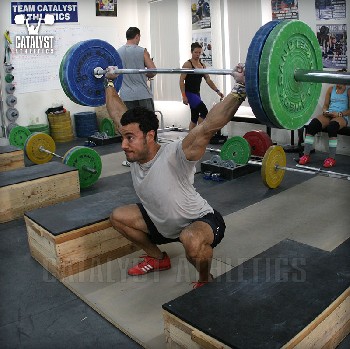 Zack block snatch - Olympic Weightlifting, strength, conditioning, fitness, nutrition - Catalyst Athletics