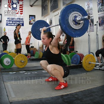 Alyssa snatch - Olympic Weightlifting, strength, conditioning, fitness, nutrition - Catalyst Athletics