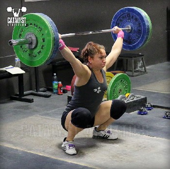Alyssa snatch - Olympic Weightlifting, strength, conditioning, fitness, nutrition - Catalyst Athletics