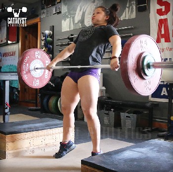 Lily snatch - Olympic Weightlifting, strength, conditioning, fitness, nutrition - Catalyst Athletics