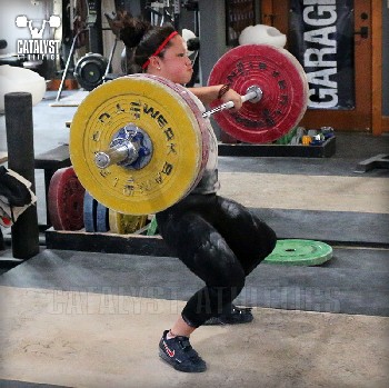 Lily clean - Olympic Weightlifting, strength, conditioning, fitness, nutrition - Catalyst Athletics