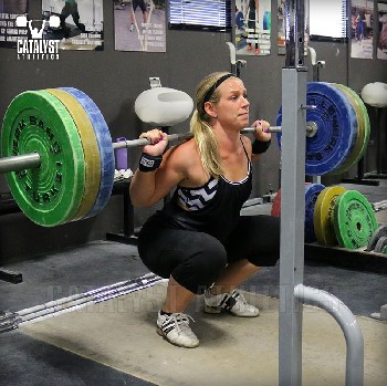 Kara back squat - Olympic Weightlifting, strength, conditioning, fitness, nutrition - Catalyst Athletics