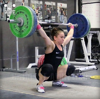 Alyssa snatch - Olympic Weightlifting, strength, conditioning, fitness, nutrition - Catalyst Athletics