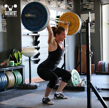Adee overhead squat - Olympic Weightlifting, strength, conditioning, fitness, nutrition - Catalyst Athletics