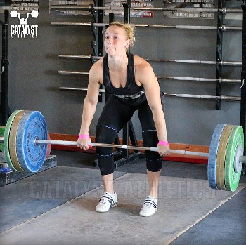 Chelsea clean pull - Olympic Weightlifting, strength, conditioning, fitness, nutrition - Catalyst Athletics