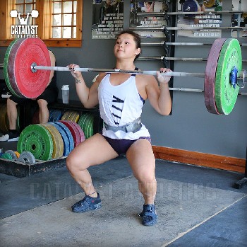 Lily clean - Olympic Weightlifting, strength, conditioning, fitness, nutrition - Catalyst Athletics