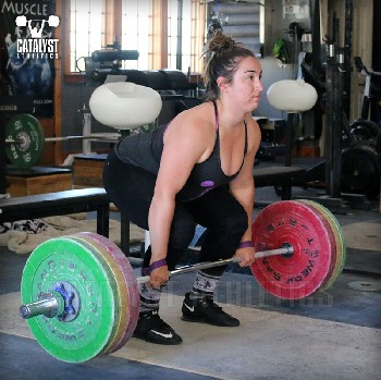 Sam clean deadlift - Olympic Weightlifting, strength, conditioning, fitness, nutrition - Catalyst Athletics