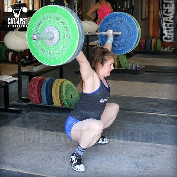Lindsay snatch - Olympic Weightlifting, strength, conditioning, fitness, nutrition - Catalyst Athletics
