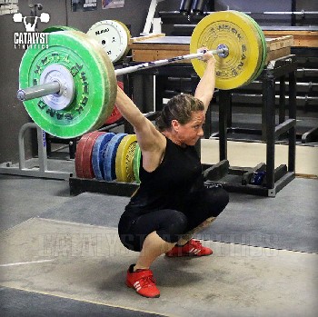 Jocelyn snatch - Olympic Weightlifting, strength, conditioning, fitness, nutrition - Catalyst Athletics