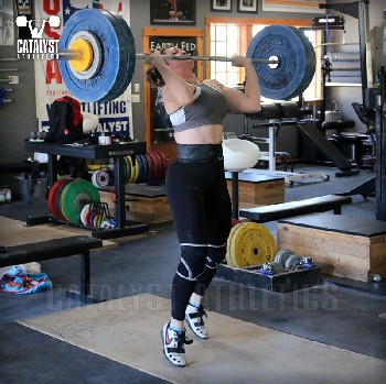 Erin jerk - Olympic Weightlifting, strength, conditioning, fitness, nutrition - Catalyst Athletics