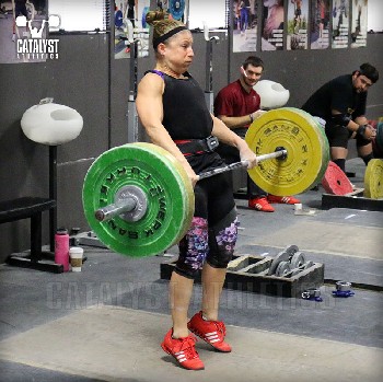 Danielle clean - Olympic Weightlifting, strength, conditioning, fitness, nutrition - Catalyst Athletics