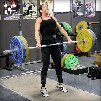 Jocelyn clean - Olympic Weightlifting, strength, conditioning, fitness, nutrition - Catalyst Athletics