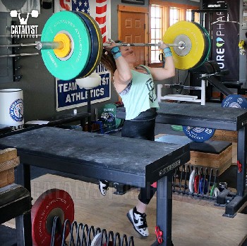 Lindsay jerk - Olympic Weightlifting, strength, conditioning, fitness, nutrition - Catalyst Athletics