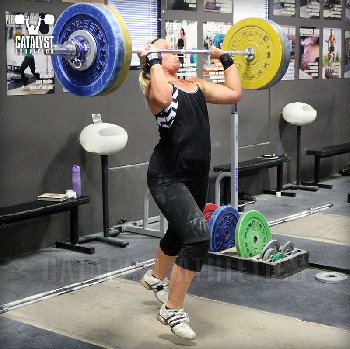 Kara jerk - Olympic Weightlifting, strength, conditioning, fitness, nutrition - Catalyst Athletics