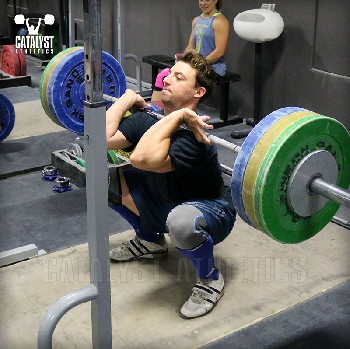 Dion front squat - Olympic Weightlifting, strength, conditioning, fitness, nutrition - Catalyst Athletics