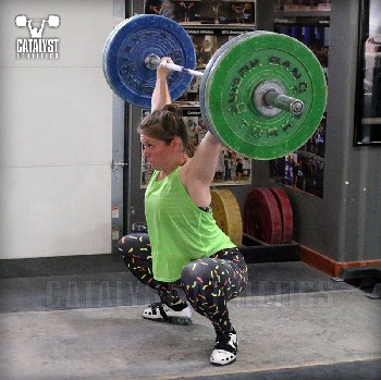 Lindsay snatch - Olympic Weightlifting, strength, conditioning, fitness, nutrition - Catalyst Athletics