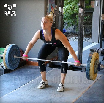 Chelsea snatch pull - Olympic Weightlifting, strength, conditioning, fitness, nutrition - Catalyst Athletics