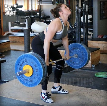 Erin clean - Olympic Weightlifting, strength, conditioning, fitness, nutrition - Catalyst Athletics