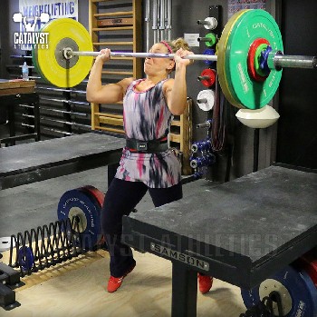 Danielle jerk - Olympic Weightlifting, strength, conditioning, fitness, nutrition - Catalyst Athletics