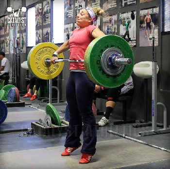 Danielle snatch high-pull - Olympic Weightlifting, strength, conditioning, fitness, nutrition - Catalyst Athletics