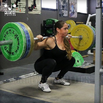 Jocelyn Back Squat - Olympic Weightlifting, strength, conditioning, fitness, nutrition - Catalyst Athletics