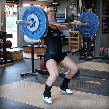 Carly snatch - Olympic Weightlifting, strength, conditioning, fitness, nutrition - Catalyst Athletics