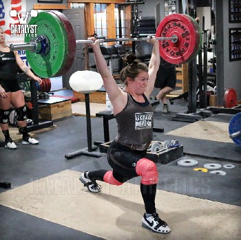 Lindsay jerk - Olympic Weightlifting, strength, conditioning, fitness, nutrition - Catalyst Athletics
