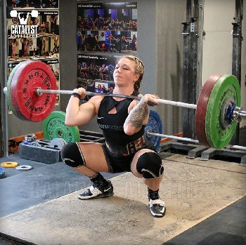 Kristin clean - Olympic Weightlifting, strength, conditioning, fitness, nutrition - Catalyst Athletics