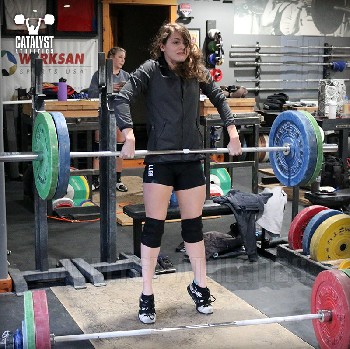 Rachel clean pull - Olympic Weightlifting, strength, conditioning, fitness, nutrition - Catalyst Athletics