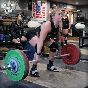 Kristin clean - Olympic Weightlifting, strength, conditioning, fitness, nutrition - Catalyst Athletics
