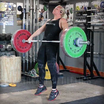 Sarabeth snatch - Olympic Weightlifting, strength, conditioning, fitness, nutrition - Catalyst Athletics