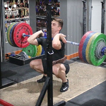 Cody front squat - Olympic Weightlifting, strength, conditioning, fitness, nutrition - Catalyst Athletics