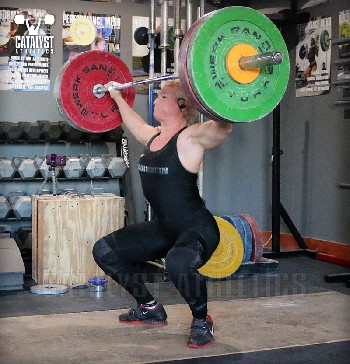 Sarabeth snatch - Olympic Weightlifting, strength, conditioning, fitness, nutrition - Catalyst Athletics
