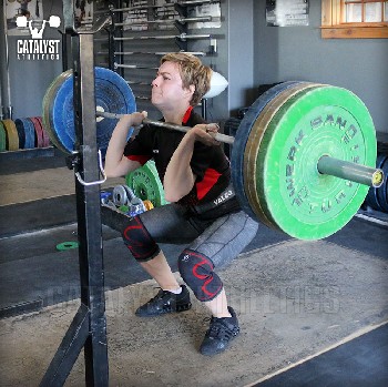 Amanda front squat - Olympic Weightlifting, strength, conditioning, fitness, nutrition - Catalyst Athletics