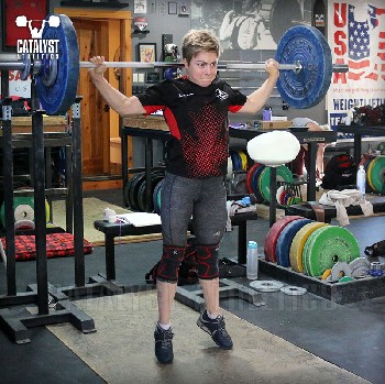 Amanda snatch push press - Olympic Weightlifting, strength, conditioning, fitness, nutrition - Catalyst Athletics