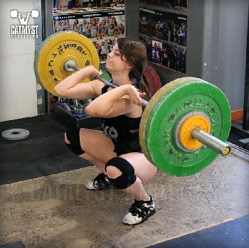 Rachel front squat - Olympic Weightlifting, strength, conditioning, fitness, nutrition - Catalyst Athletics
