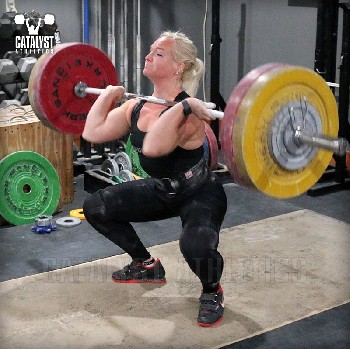 Sarabeth clean - Olympic Weightlifting, strength, conditioning, fitness, nutrition - Catalyst Athletics