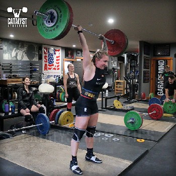Kristin jerk - Olympic Weightlifting, strength, conditioning, fitness, nutrition - Catalyst Athletics