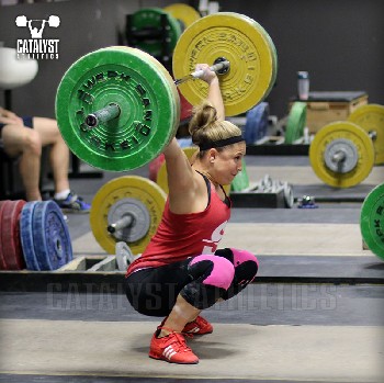 Danielle snatch - Olympic Weightlifting, strength, conditioning, fitness, nutrition - Catalyst Athletics