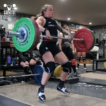 Kristin clean - Olympic Weightlifting, strength, conditioning, fitness, nutrition - Catalyst Athletics