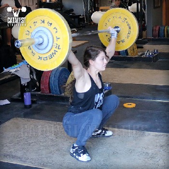 Rachel snatch - Olympic Weightlifting, strength, conditioning, fitness, nutrition - Catalyst Athletics