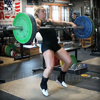 Carly snatch - Olympic Weightlifting, strength, conditioning, fitness, nutrition - Catalyst Athletics